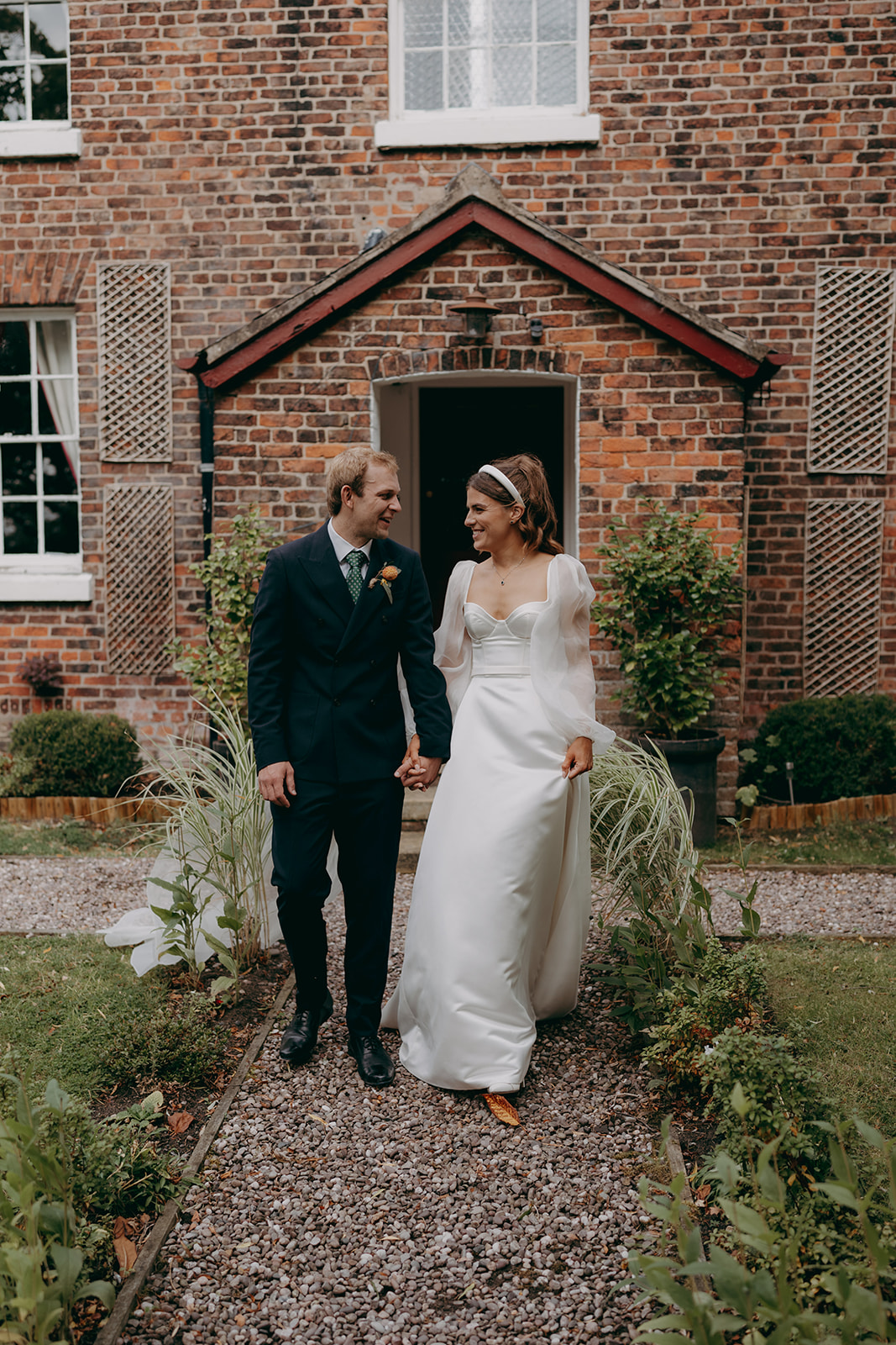 Photos from Tori and Dan's relaxed and natural wedding at Stock Farm Barn by Yorkshire photographer Joss Denham