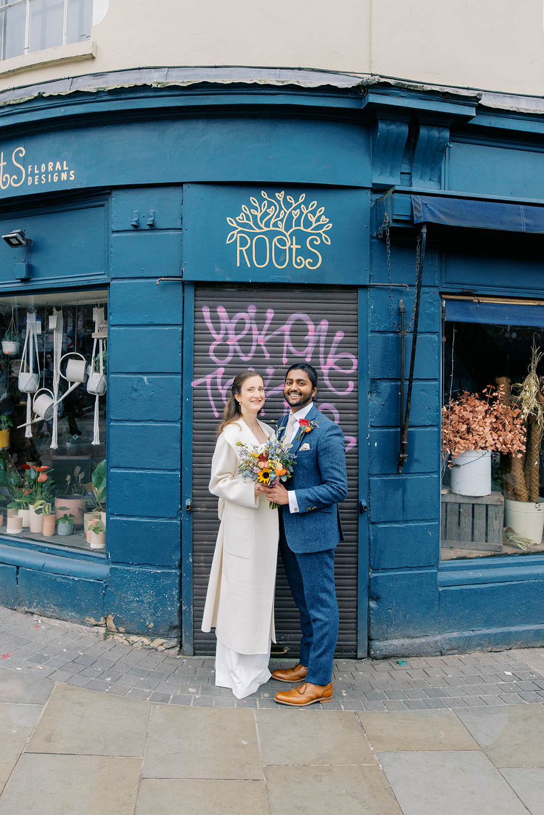 Scenes from a registry office wedding with photo locations around Bristol by Charlotte Sams Photography