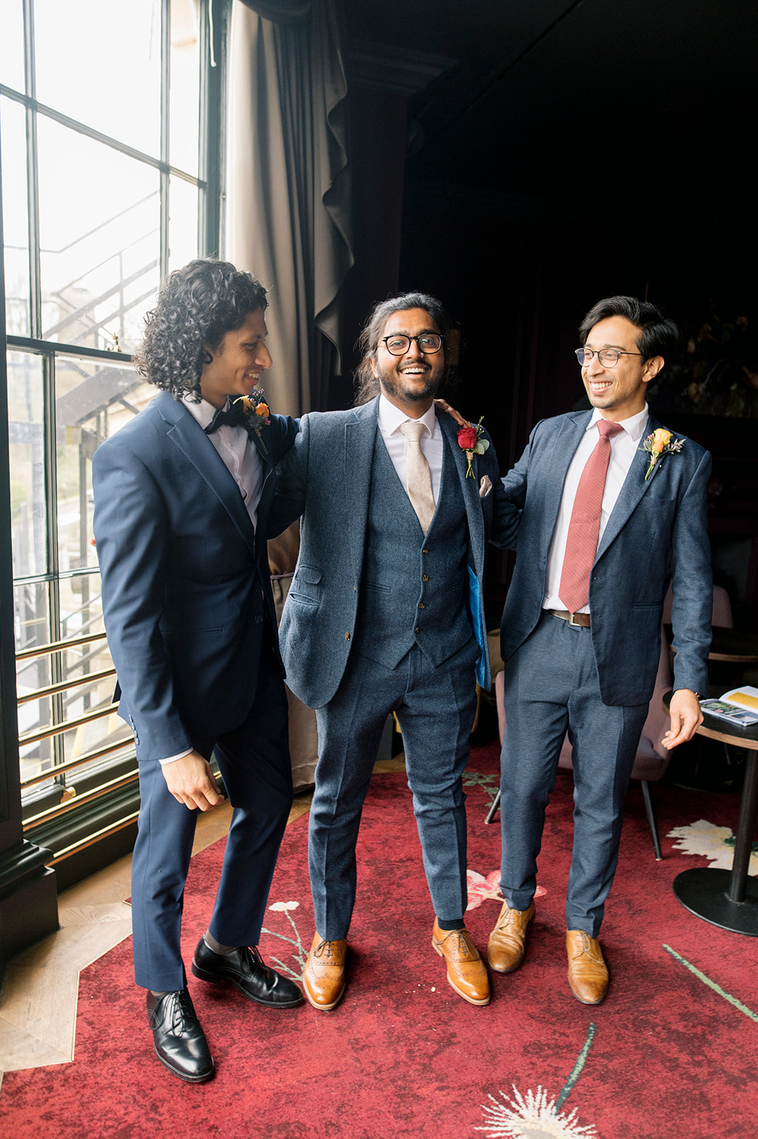 Scenes from a registry office wedding with photo locations around Bristol by Charlotte Sams Photography