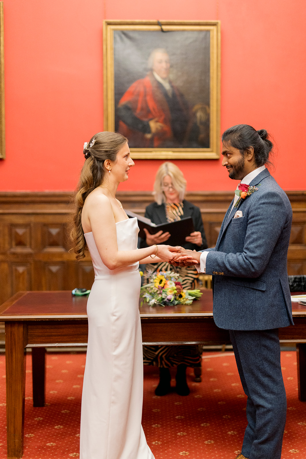 Scenes from a registry office wedding with photo locations around Bristol by Charlotte Sams Photography