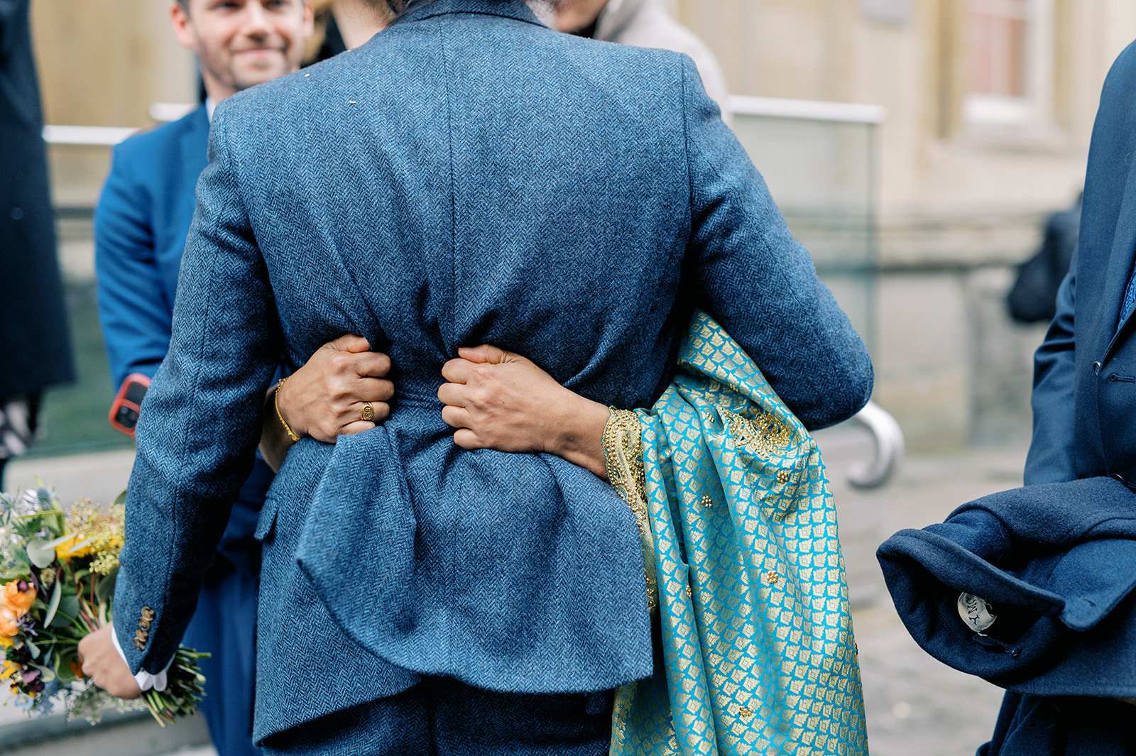 Scenes from a registry office wedding with photo locations around Bristol by Charlotte Sams Photography