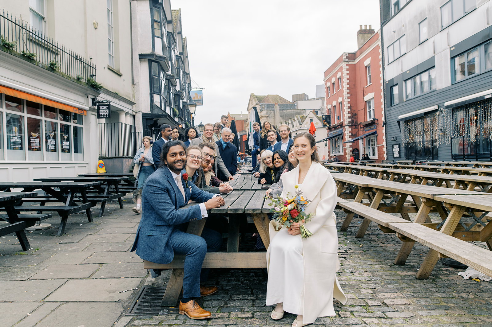 Scenes from a registry office wedding with photo locations around Bristol by Charlotte Sams Photography