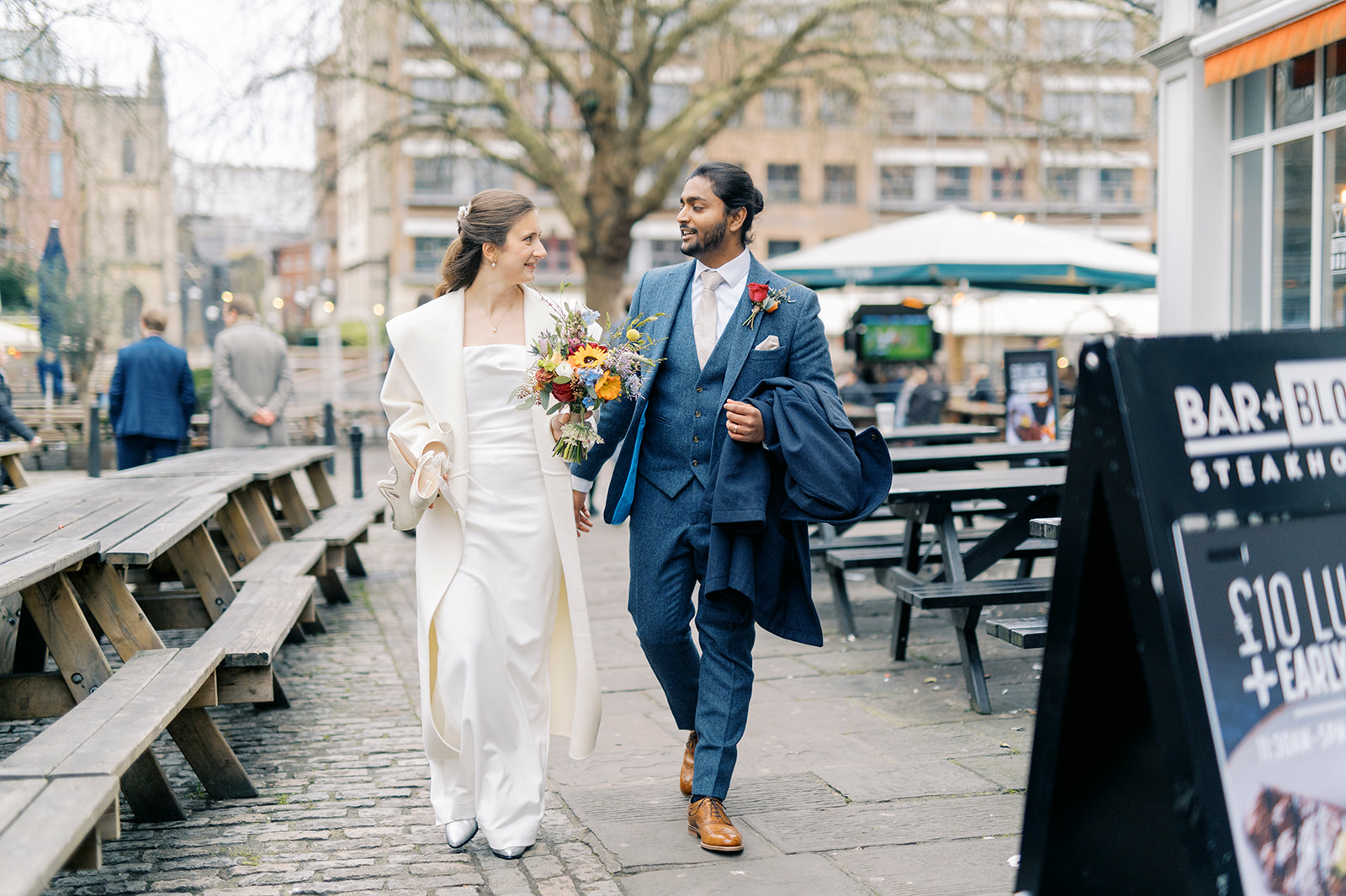 Scenes from a registry office wedding with photo locations around Bristol by Charlotte Sams Photography