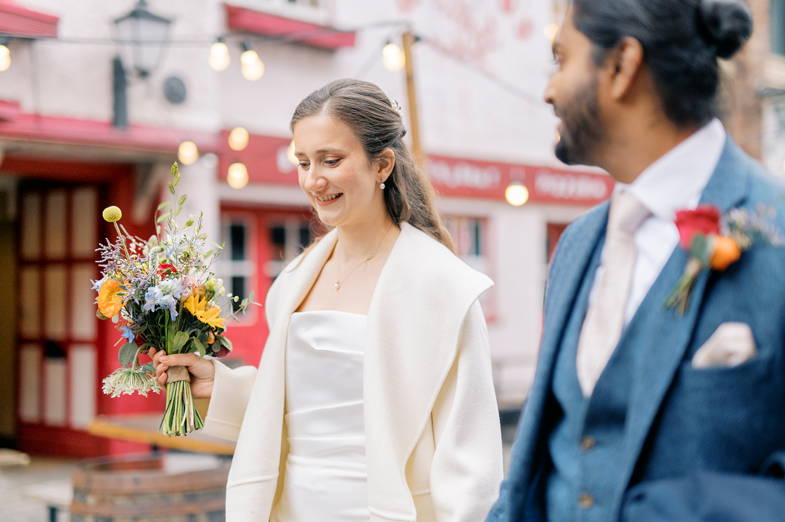 Scenes from a registry office wedding with photo locations around Bristol by Charlotte Sams Photography