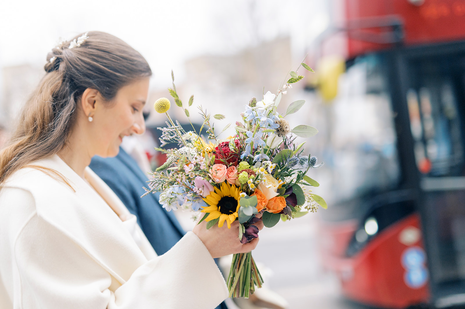 Scenes from a registry office wedding with photo locations around Bristol by Charlotte Sams Photography