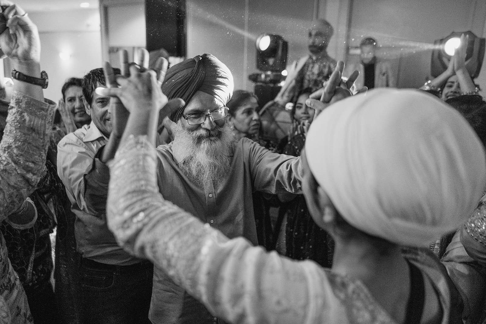 Peaceful, joyful and beautiful heartfelt natural moments from a Sikh wedding in Newcastle UK with photographs by York Place Studios