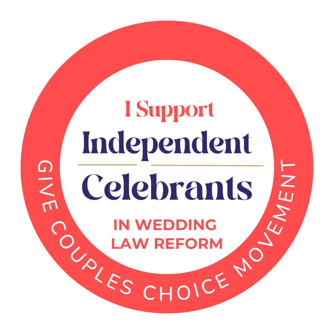 I support Independent Celebrants in UK wedding law reform 2026
