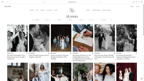 Love My Dress thoughtful UK wedding blog