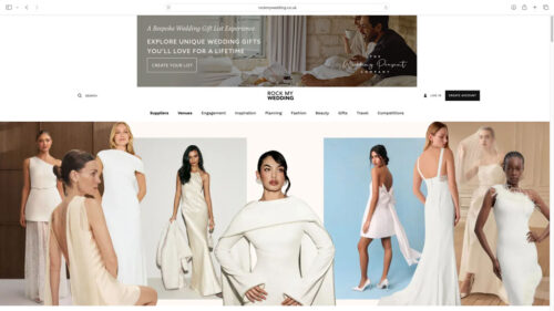 Rock My Wedding - the biggest UK wedding blog in 2026
