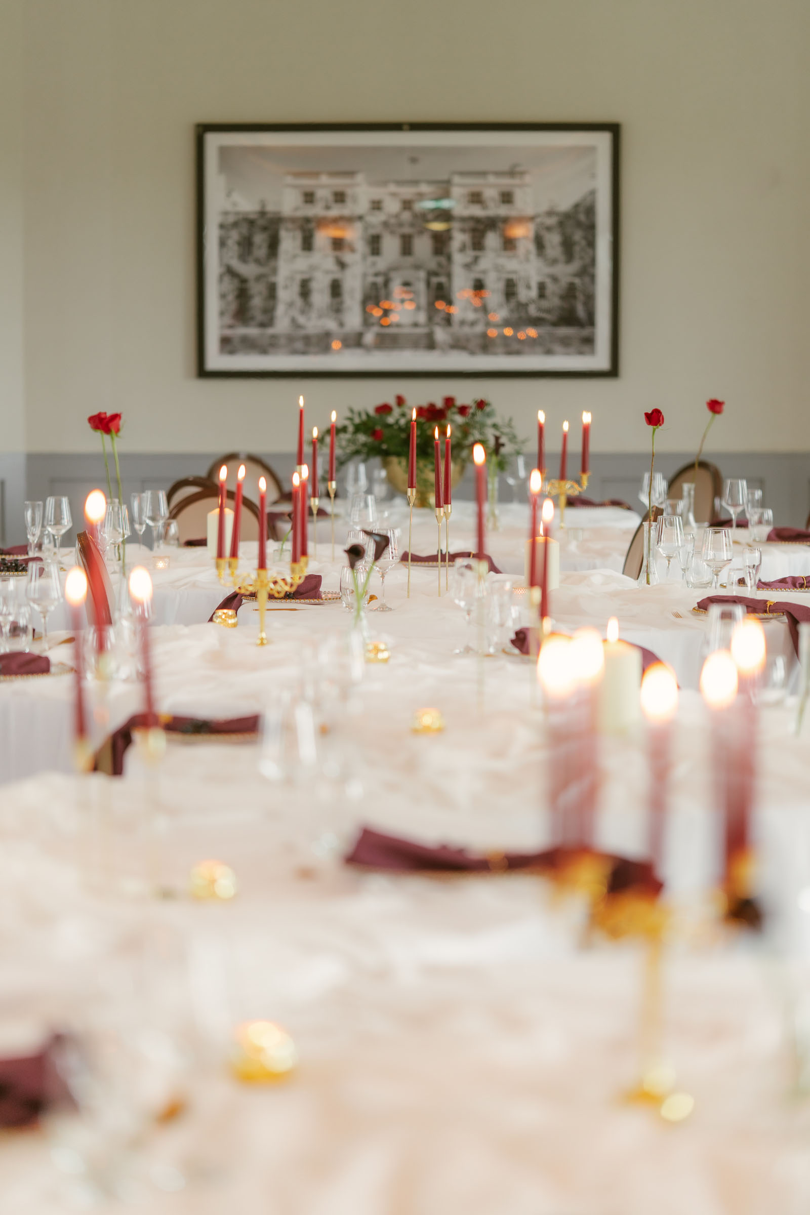 De Vere wedding venue in Berkshire styled by Lauren Batten Events