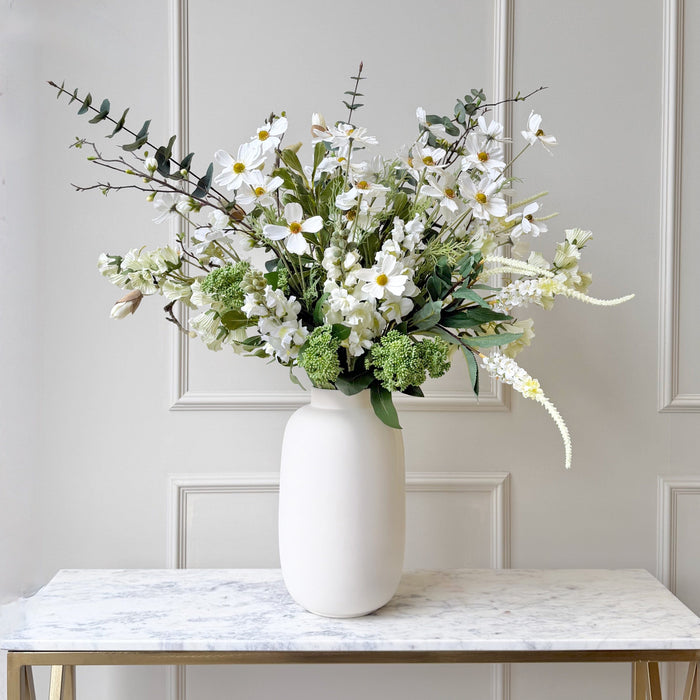 spring meadow floral arrangement by the Faux Flower Company