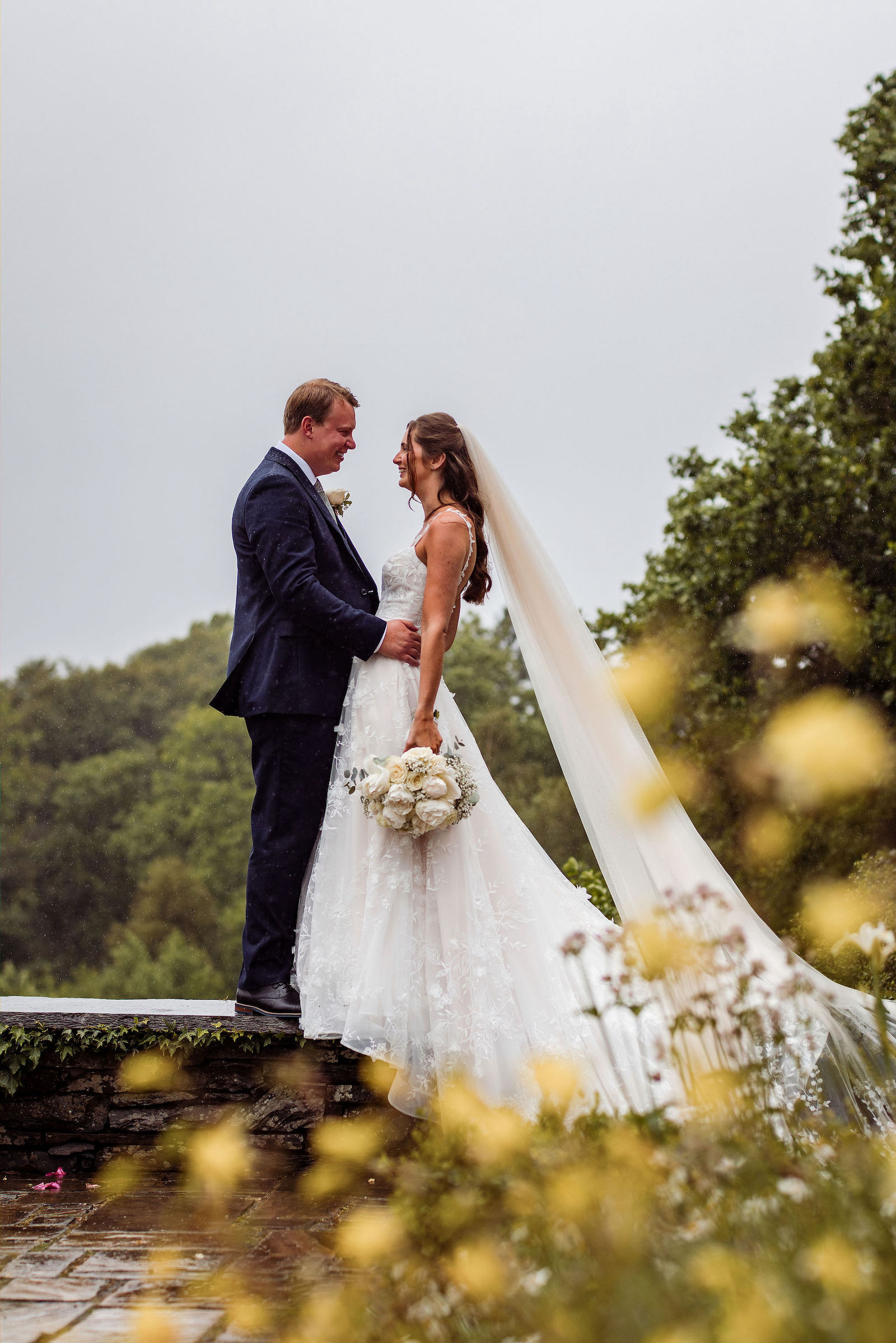 Annie & Luke’s rainy, stunning, wedding made with love! At Cragwood, Lake District – with Mark Battista Photography