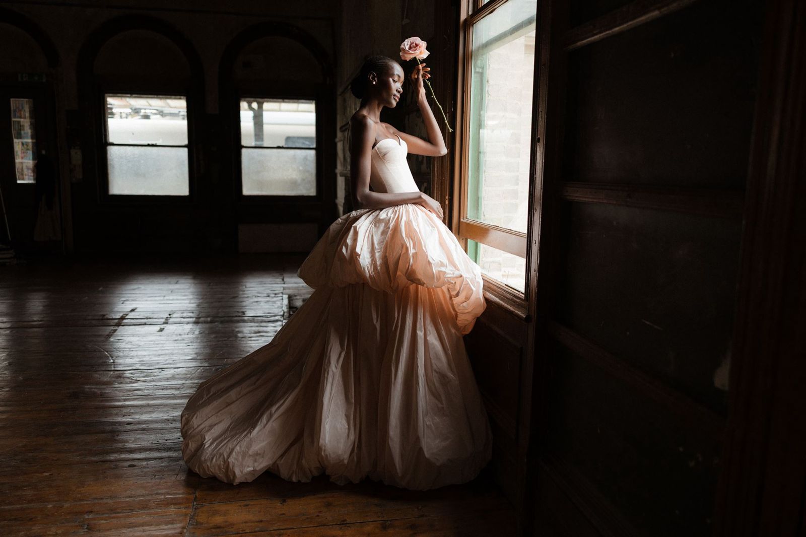 The New Romanticism – designed and made in London by House of Savin, launching at New York Bridal Fashion week